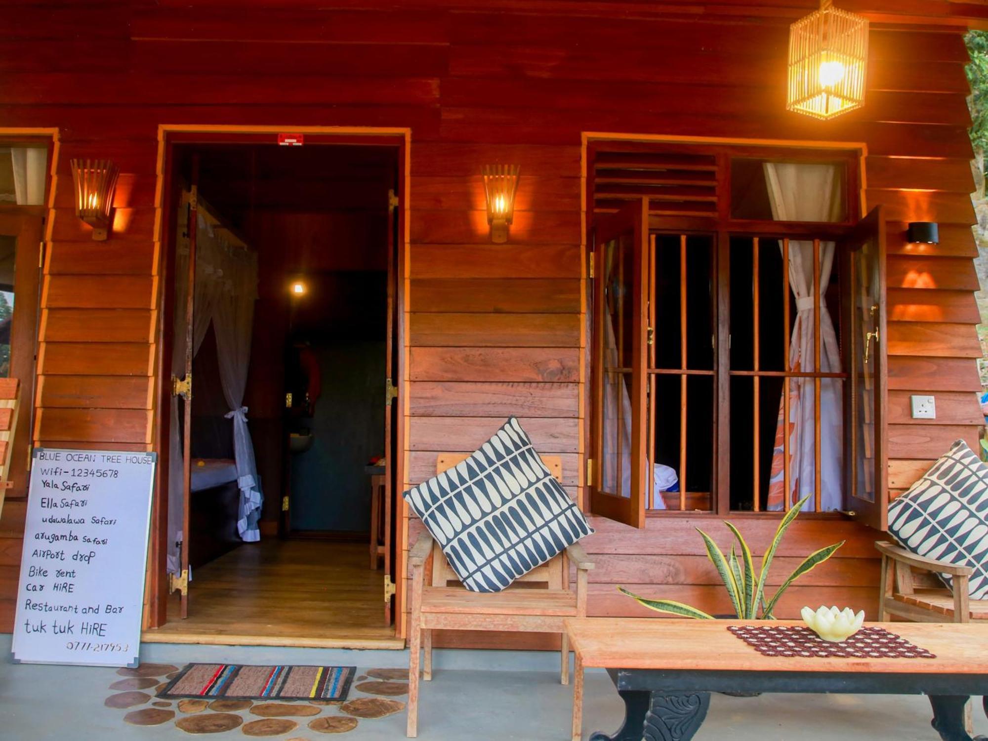 Blue Ocean Tree House Hiriketiya Villa Dikwella Bagian luar foto