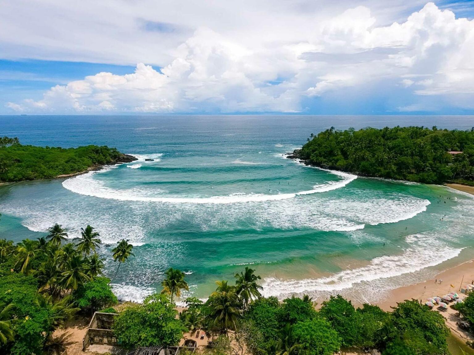 Blue Ocean Tree House Hiriketiya Villa Dikwella Bagian luar foto